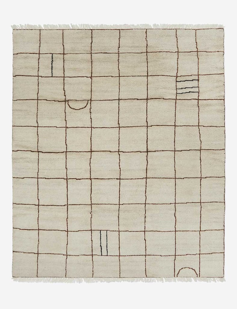 Lulu & Georgia Irregular Grid Rug by Sarah Sherman Samuel
