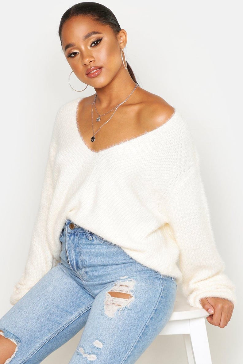 Soft Touch V Neck Jumper