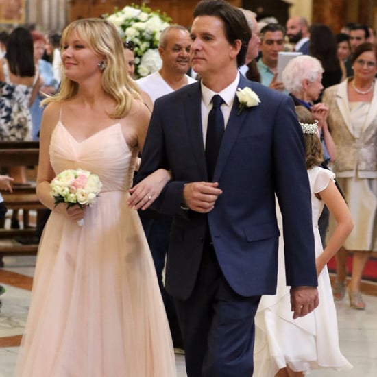 Kirsten Dunst's Pink Bridesmaid Dress