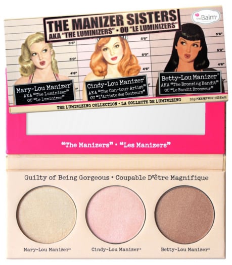 For contouring, Jamie selected The Balm's theManizer Sisters ($28). She said it's "a great glowing contour kit with no mattes."