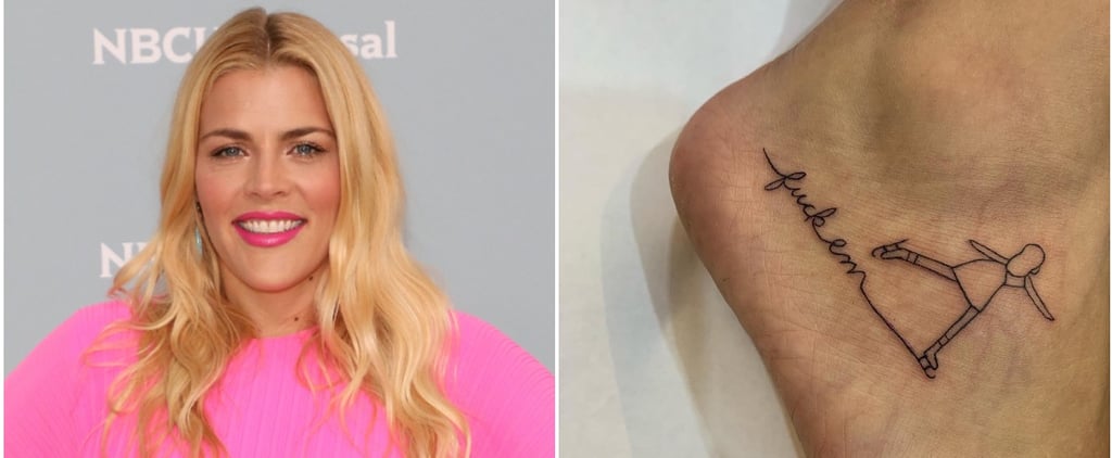 Busy Philipps Foot Tattoo 2019
