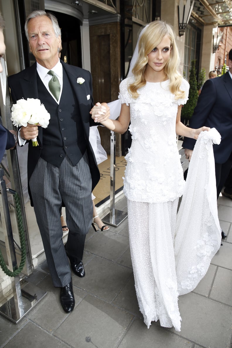 Poppy Delevingne's Chanel Wedding Dress