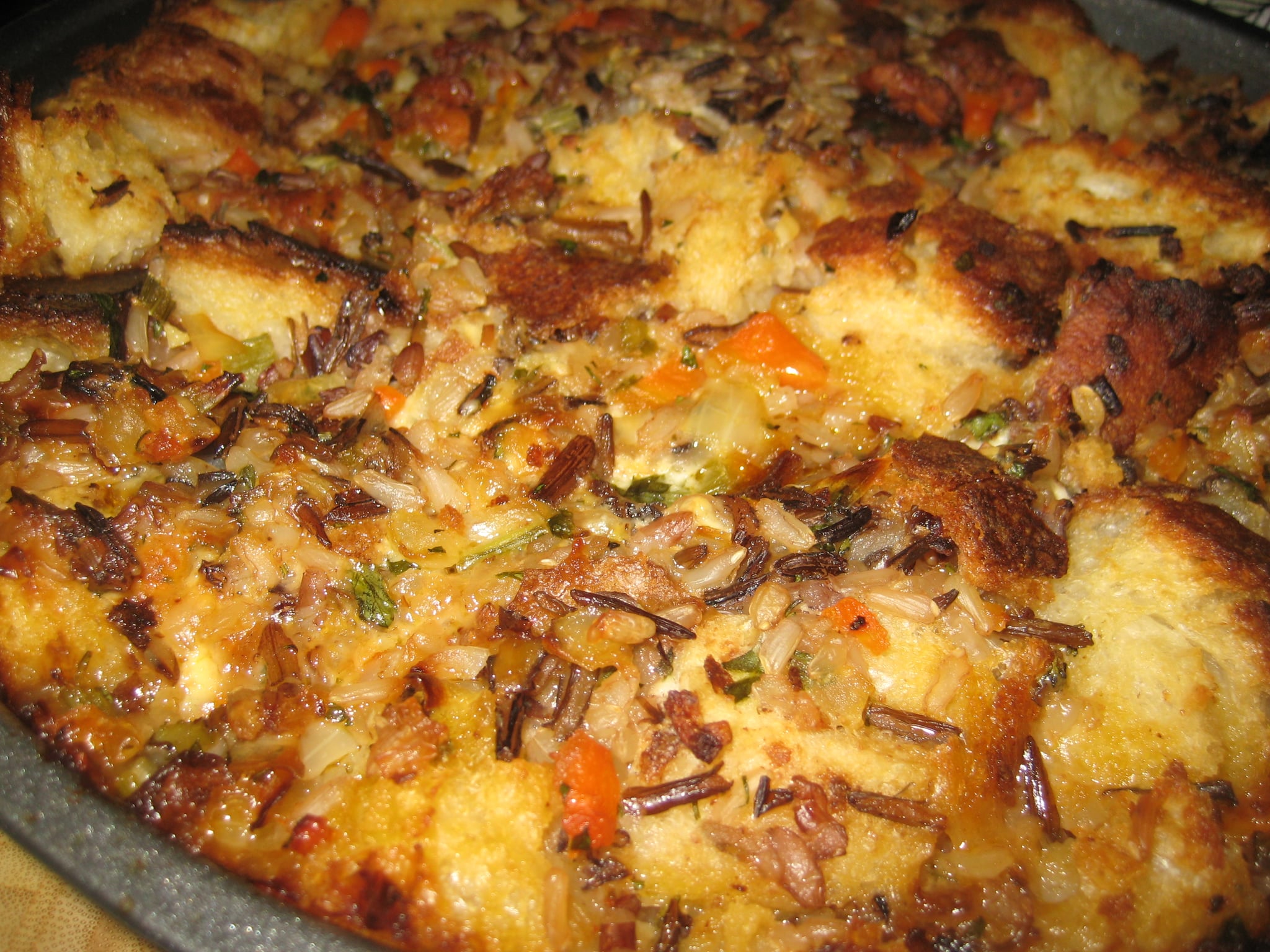 The Amazing Rice Wild Rice and Goat Cheese Stuffing POPSUGAR Food