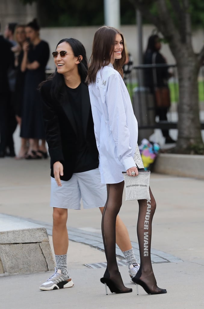 Kaia Gerber Wearing Alexander Wang at the CFDA Awards 2018