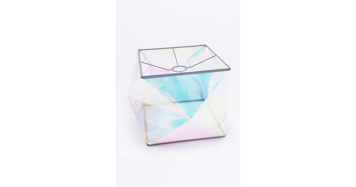 Iridescent Pendant Light Shade ($44) | Oil Slick Home ...