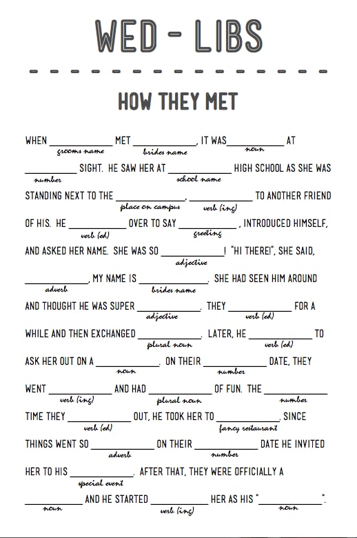 How They Met