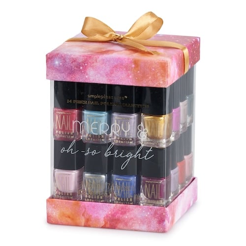 Simple Pleasures 14-Piece Nail Polish Cube