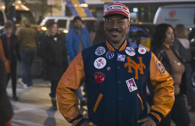 Akeem Posing as a New York Tourist