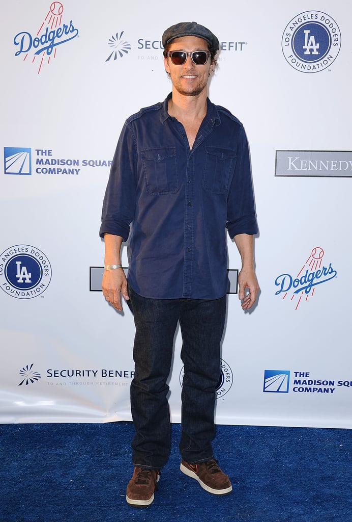 Matthew McConaughey and Camila Alves at LA Dodgers Gala 2016