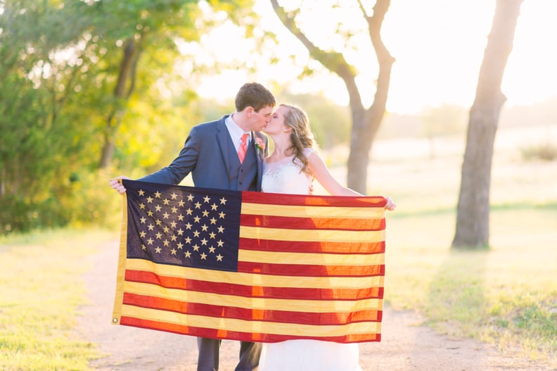 An Antique American Flag