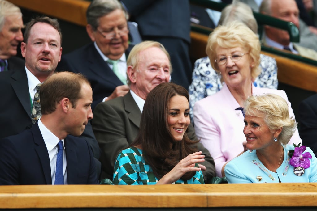 Kate Middleton and Prince William at Wimbledon 2014