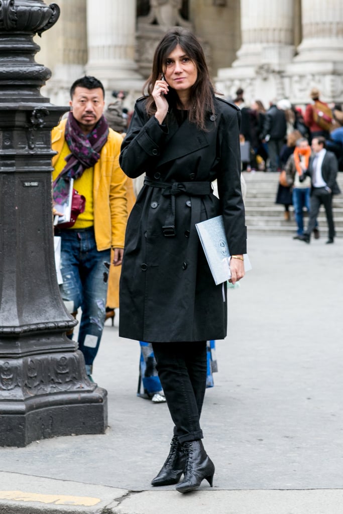Emmanuelle Alt didn't overcomplicate chic. | Street Style at Couture ...