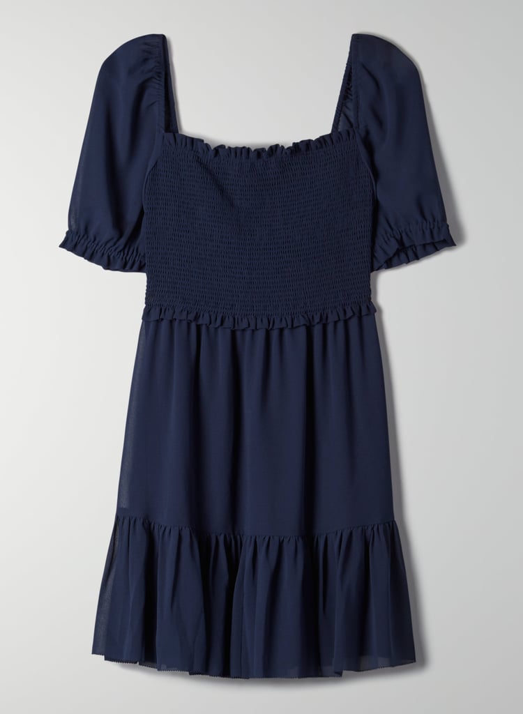 Aritzia Laken Short Sleeve Mini Dress
