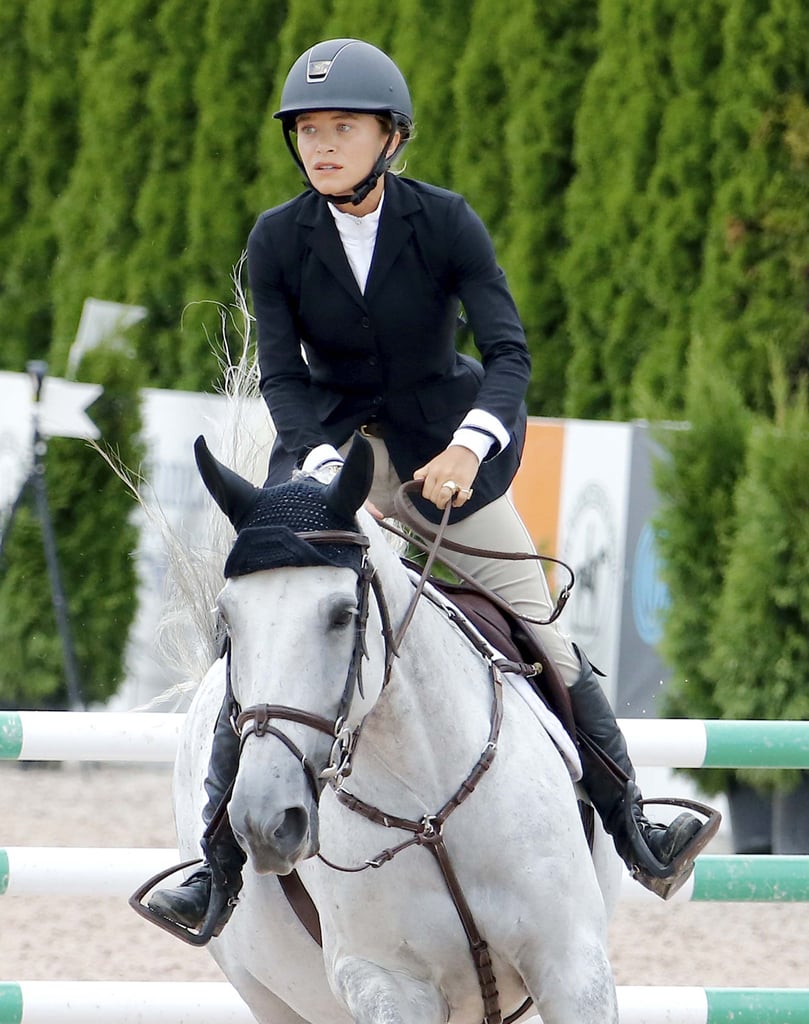 Mary-Kate Olsen Riding Horses in the Hamptons September 2016
