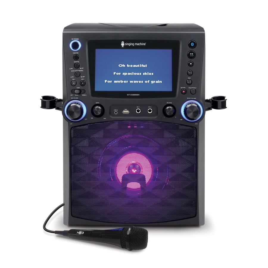 The Singing Machine Bluetooth Karaoke System