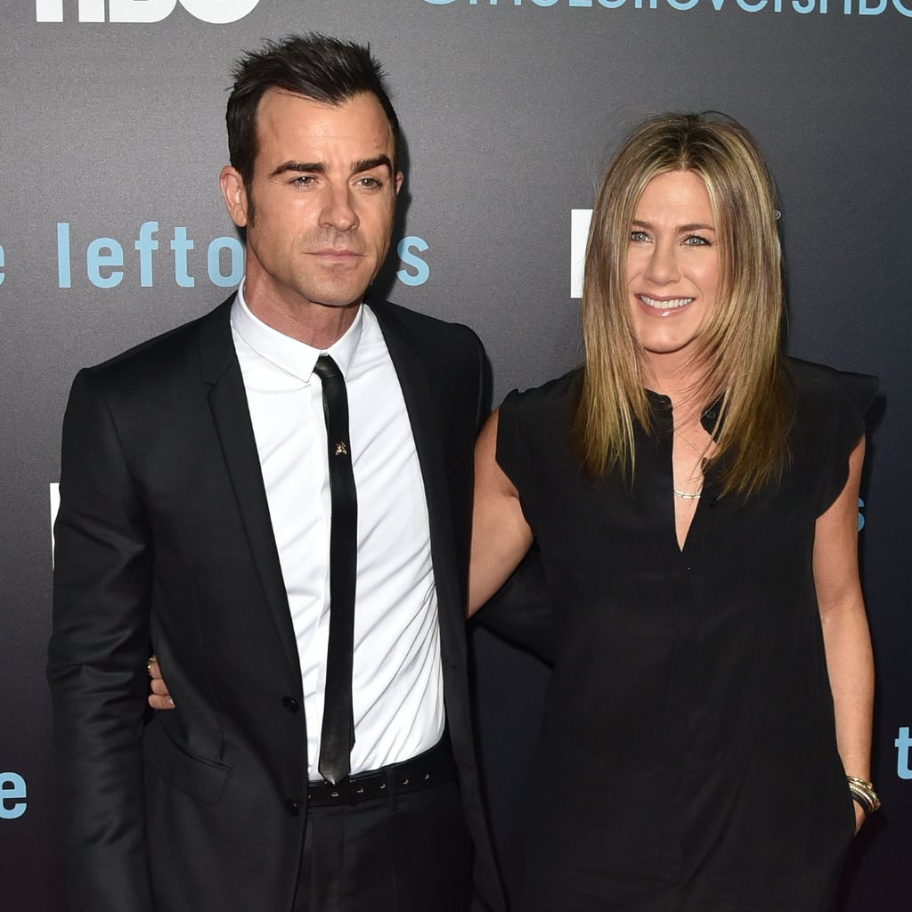 Jennifer Aniston Wearing a Black Jumpsuit