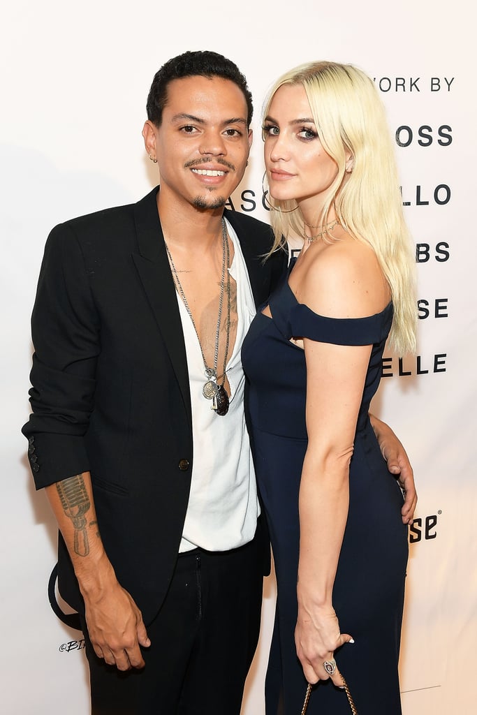Ashlee Simpson and Evan Ross's Signature Red Carpet Pose