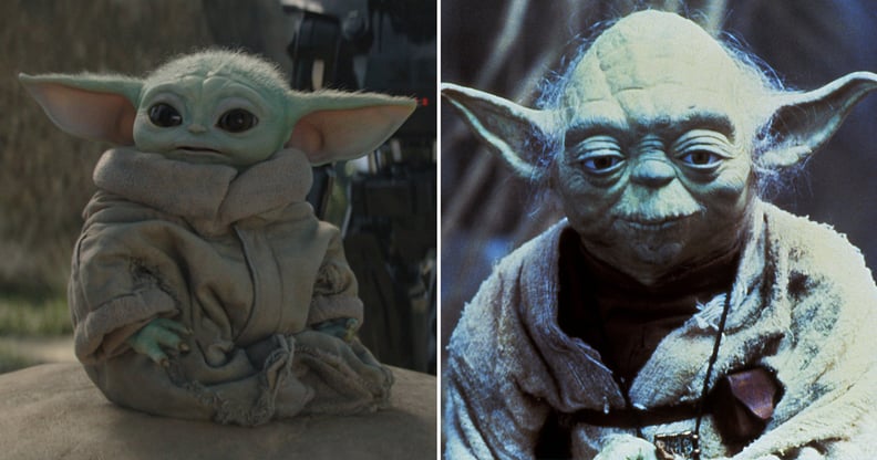 Baby Yoda March 2020 vs. Yoda March 2021