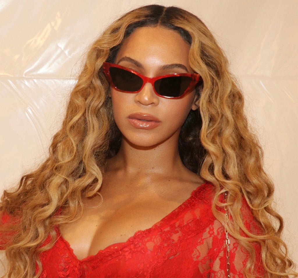 Beyoncé Wears Red Dress on Valentine's Day 2019
