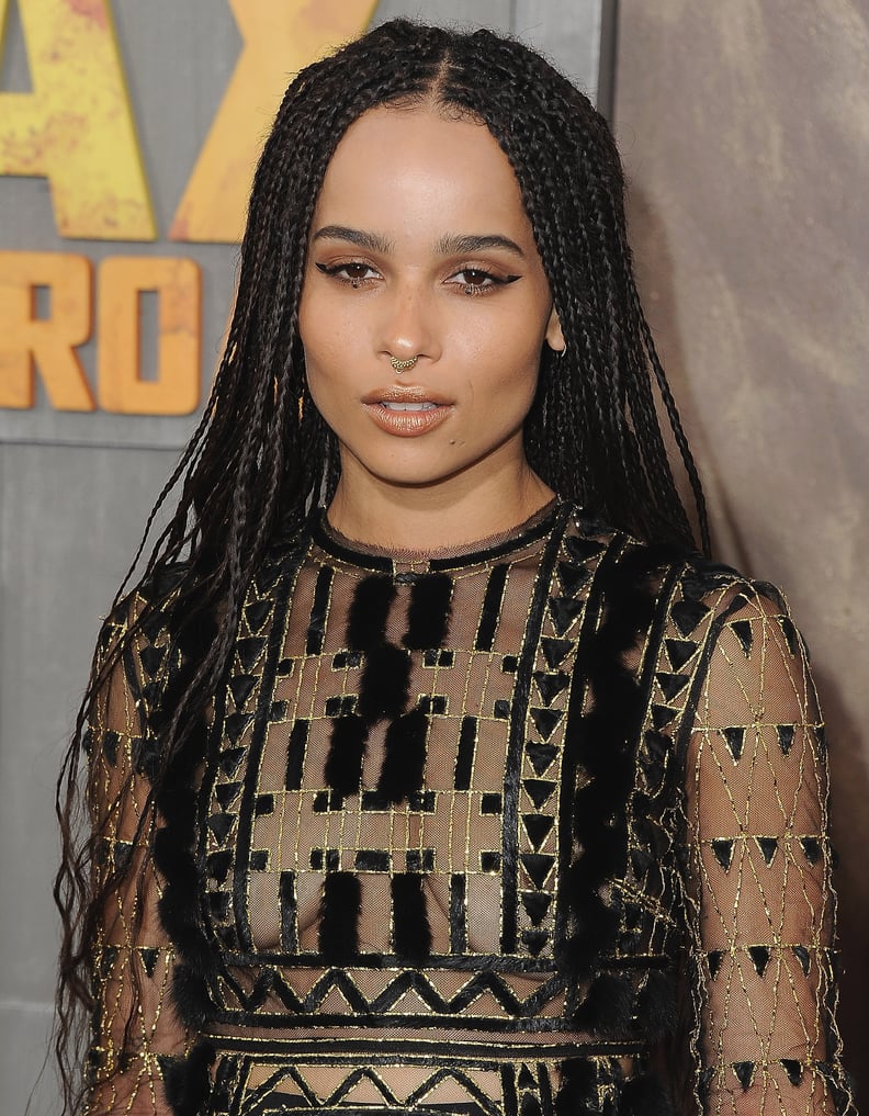 Zoë Kravitz's Braids in 2015