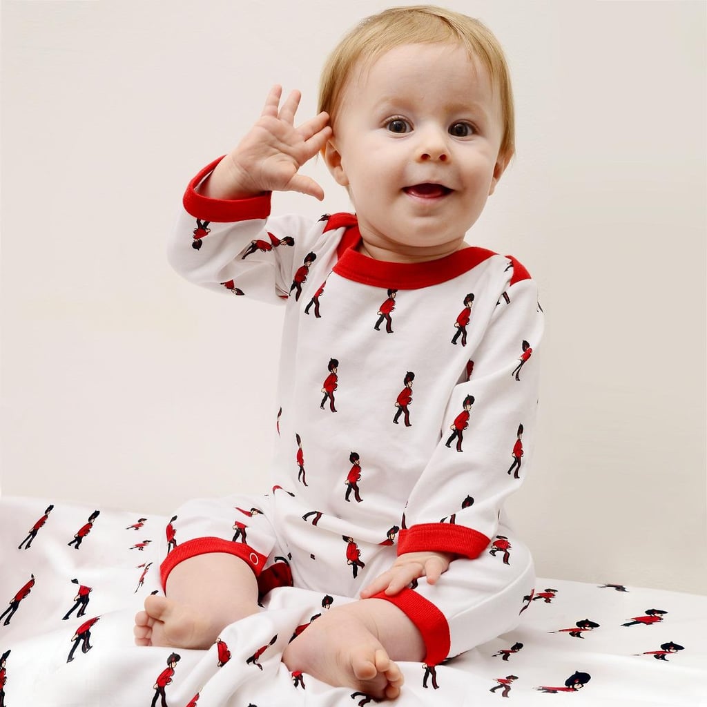 A royal baby could sleep in his or her very own Grenadier Guard Sleep Suit ($34) when dreaming of sitting on the royal throne!