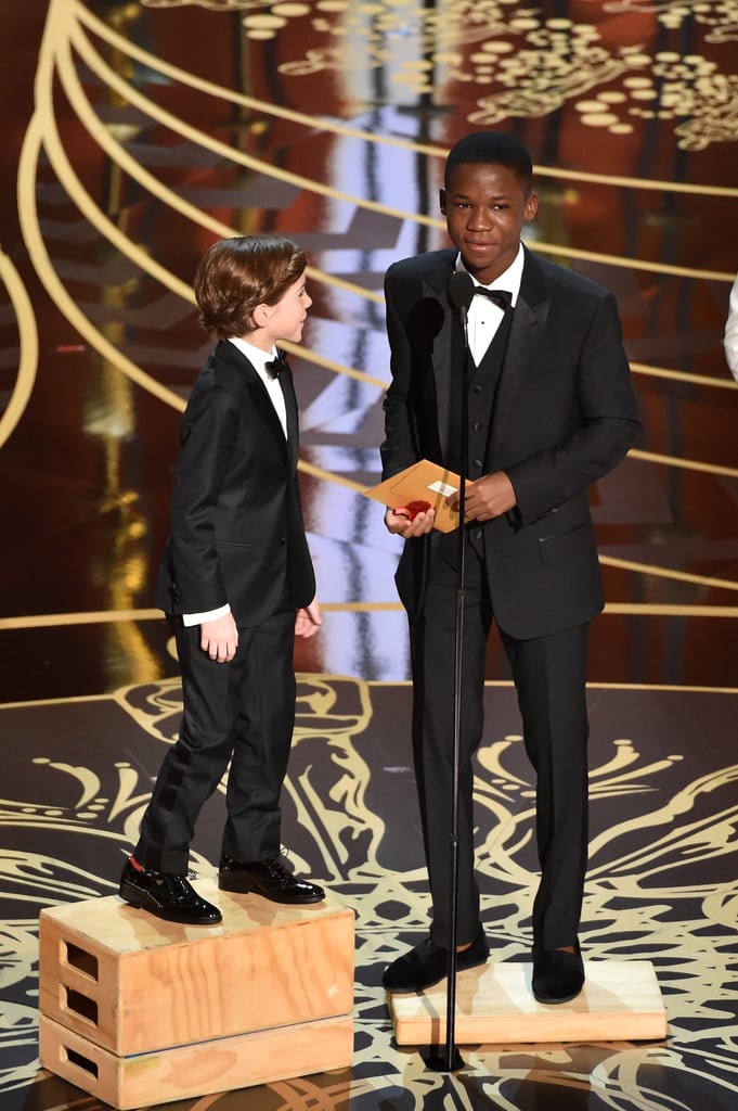 Jacob Tremblay at the Oscars 2016