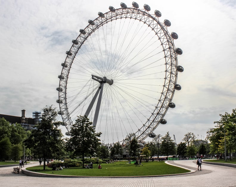 Take a spin on the famous London Eye.