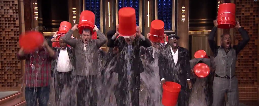 Justin Timberlake and Jimmy Fallon ALS Ice Bucket Challenge