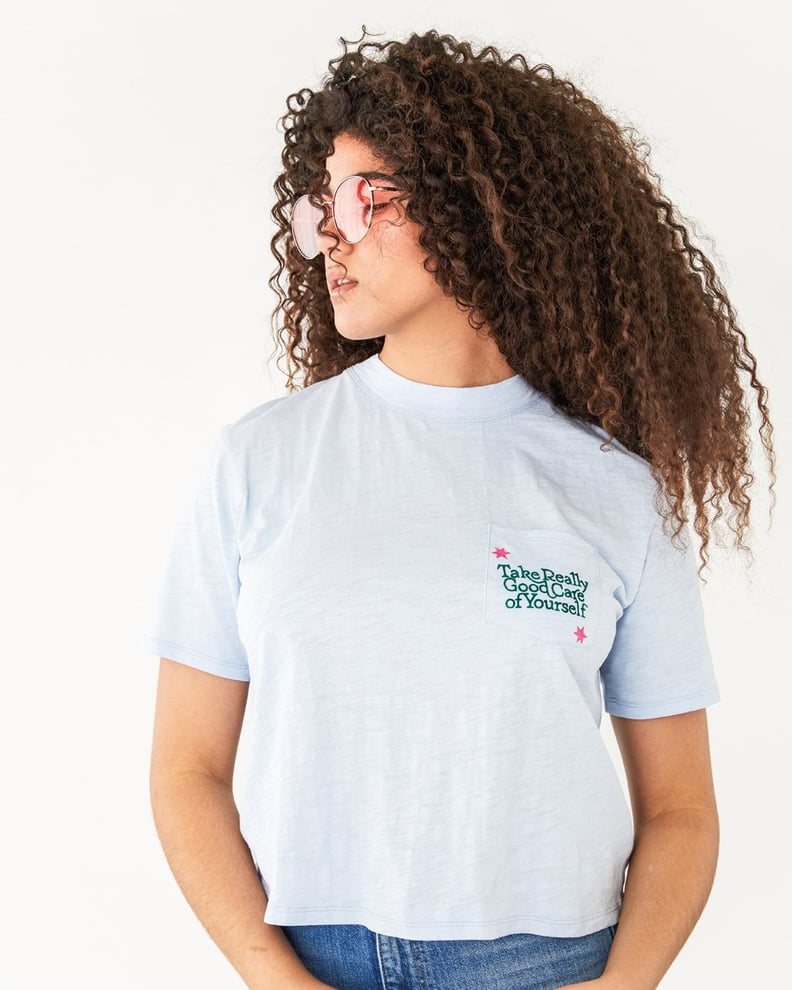 Ban.do Take Really Good Care Slub Pocket Tee