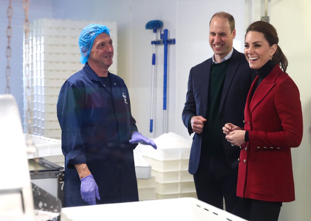 Kate Middleton and Prince William in North Wales May 2019