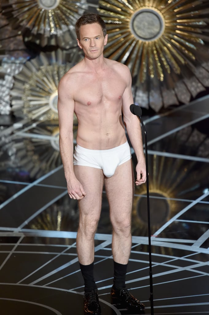 Neil Patrick Harris In Underwear At Oscars 2015 Pictures Popsugar Celebrity Photo 5