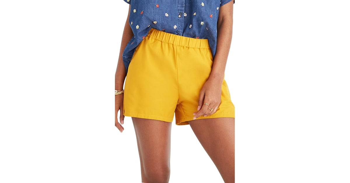 flattering shorts for pear shape