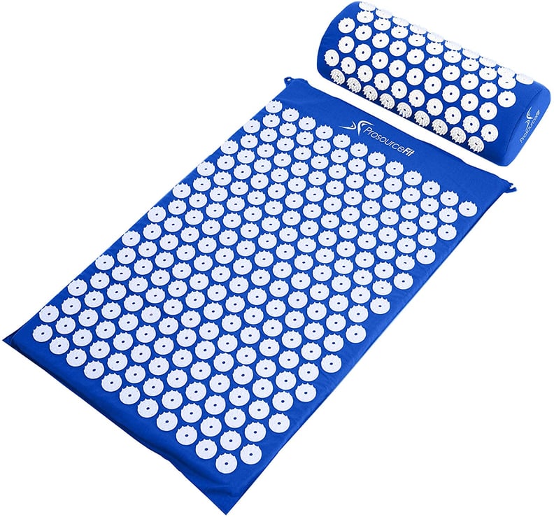 ProsourceFit Acupressure Mat and Pillow Set For Back/Neck Pain Relief and Muscle Relaxation
