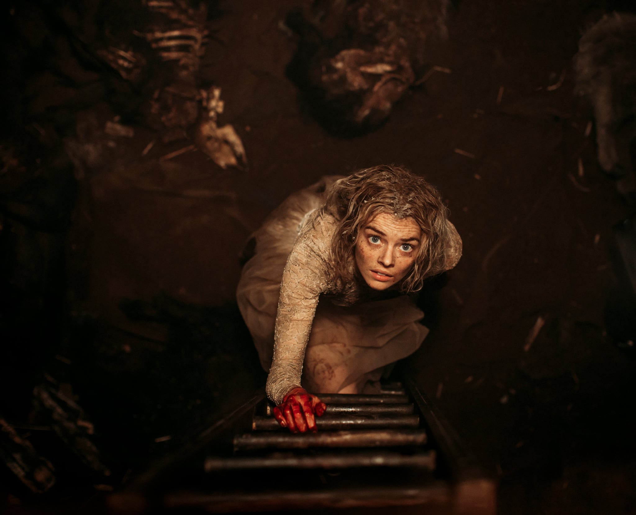 READY OR NOT, Samara Weaving, 2019. ph: Eric Zachanowich / TM & copyright  Fox Searchlight Pictures. All rights reserved. / courtesy Everett Collection