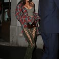 Megan Fox Wears Lace-Up Croc Pants While Out to Dinner With Machine Gun Kelly