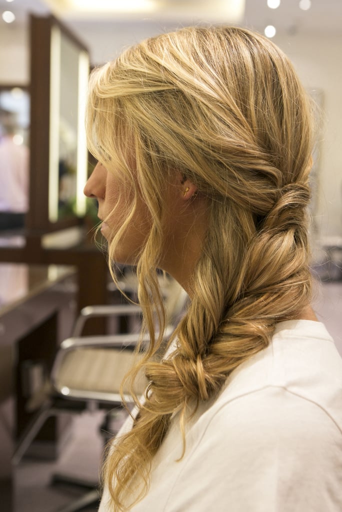 The final look is a boho-chic take on the standard side braid.
Plus, get the downloadable step-by-step guide here!