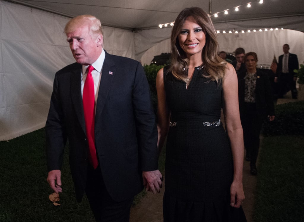 Melania Trump Christmas Dresses 2017