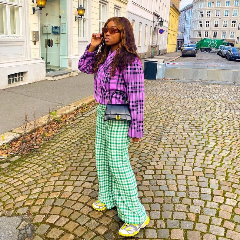 How to Style Plaid Pants for Work - The Styled Press