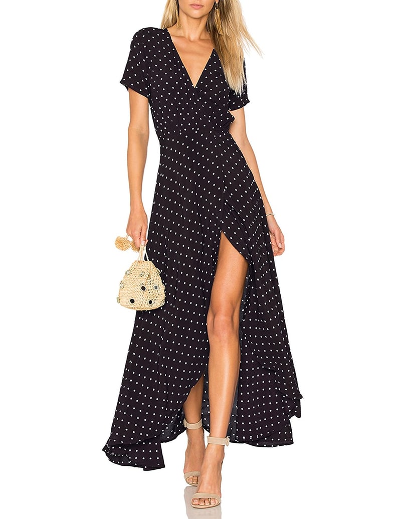 May&Maya Wrap Maxi Dress