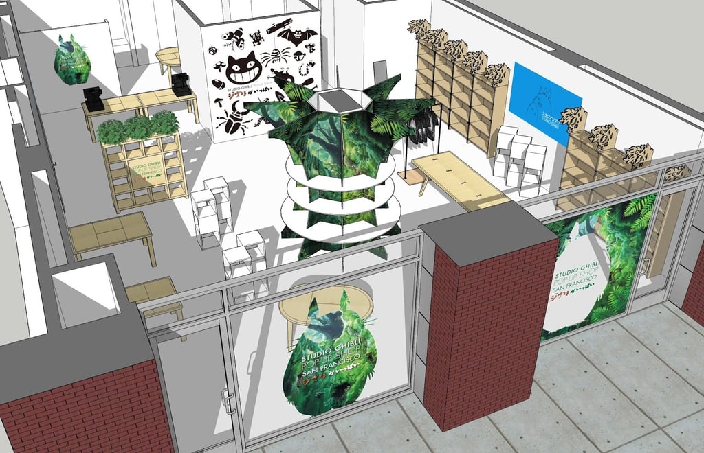 Studio Ghibli Pop-Up Shop in San Francisco