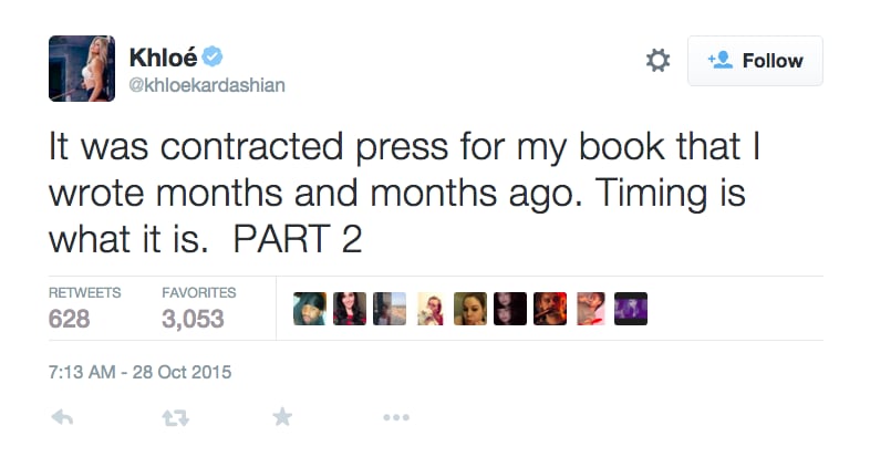 Khloe Kardashian Tweets About New Interview on Lamar Odom