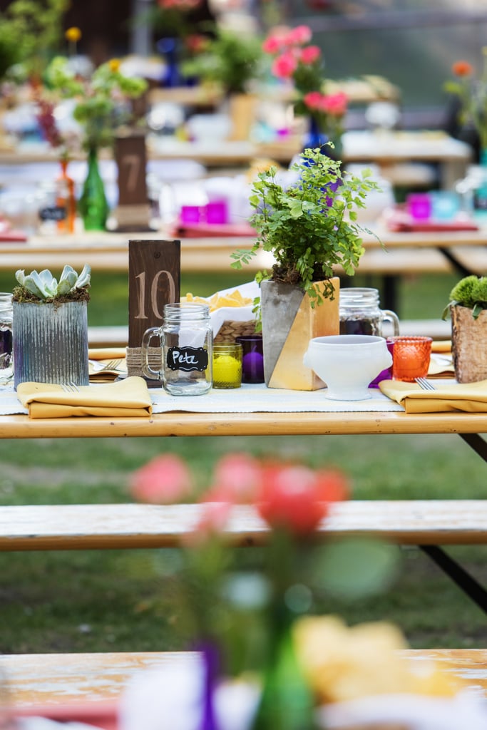Colorful Lake Tahoe Wedding