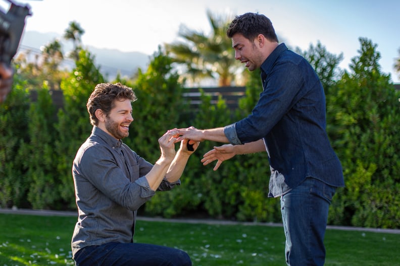 Jonathan Bennett and Jaymes Vaughan's Proposal Photos