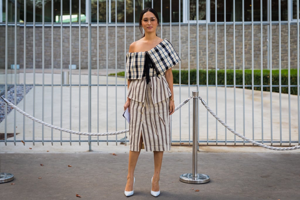 Nicole Warne does stripes and checks with just the right flair.