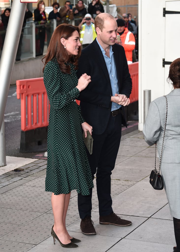 Kate Middleton Polka Dot Dress December 2018