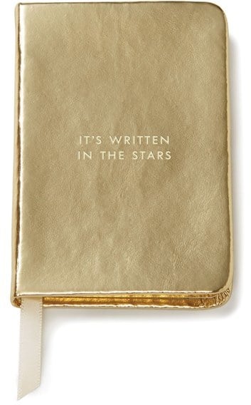 Kate Spade写在星星的迷你笔记本(14美元)