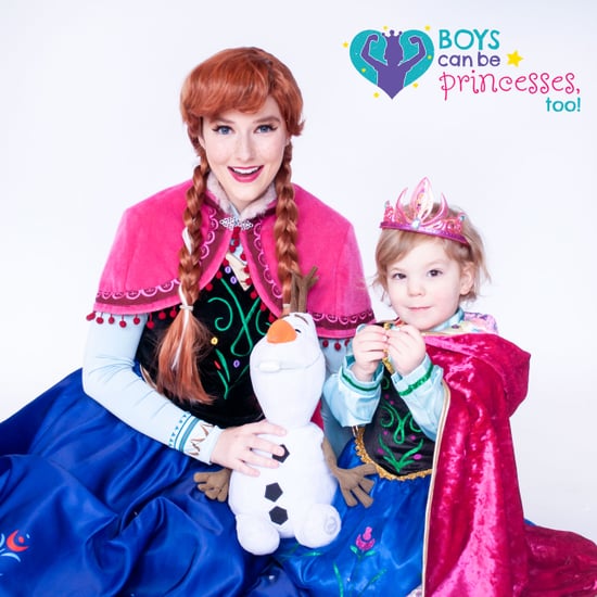 Photos of Boys Dressed as Disney Princesses