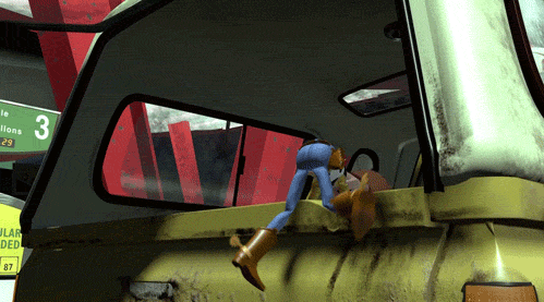When you felt bad for Woody but definitely laughed at him anyway.