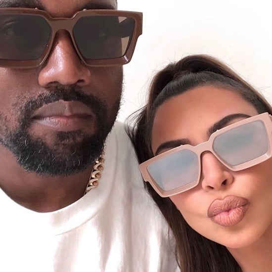 Kim Kardashian and Kanye West's Matching Sunglasses