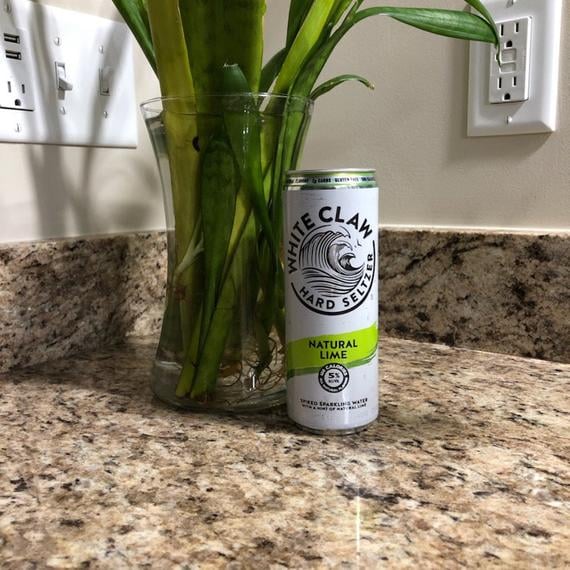 White Claw Natural Lime Candle